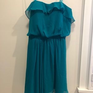Cache Teal Mini Dress
